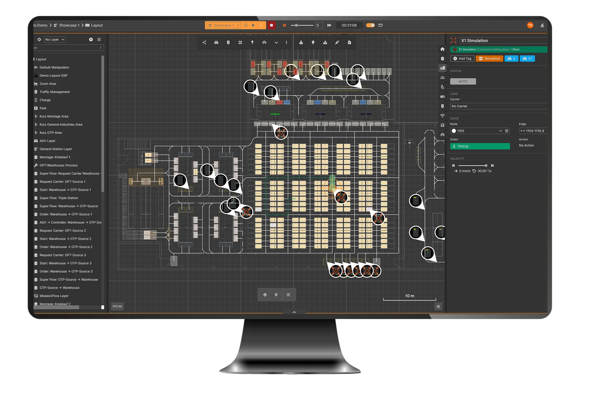FleetEngine Simulation Interface