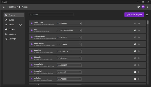 FleetHub – Offline-Companion für lokale Simulationen