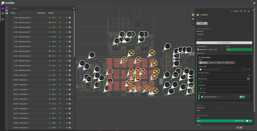 FleetEngine Visualization – Live fleet overview