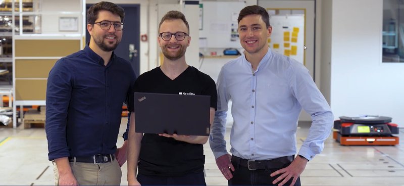ScaliRo Gründer mit AMR
