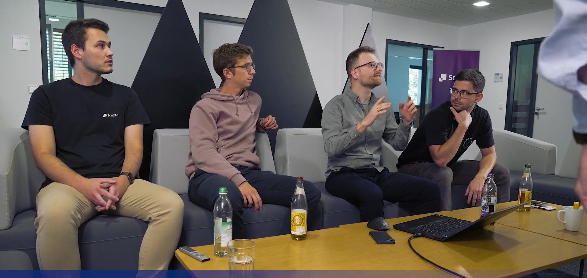 ScaliRo Team bei der Arbeit